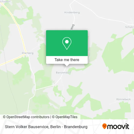 Stern Volker Bauservice map