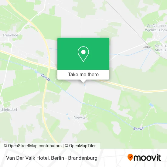Van Der Valk Hotel map