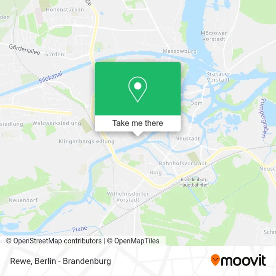 Rewe map