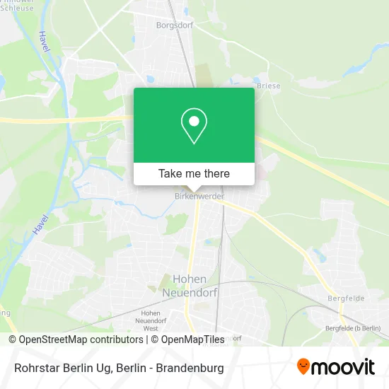 Rohrstar Berlin Ug map