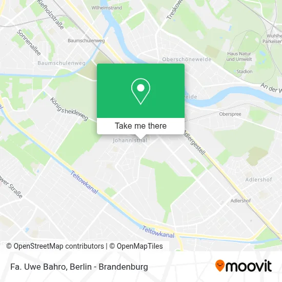 Fa. Uwe Bahro map