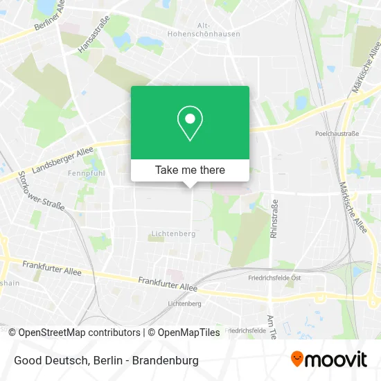Good Deutsch map