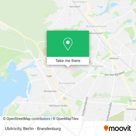 Ubitricity map