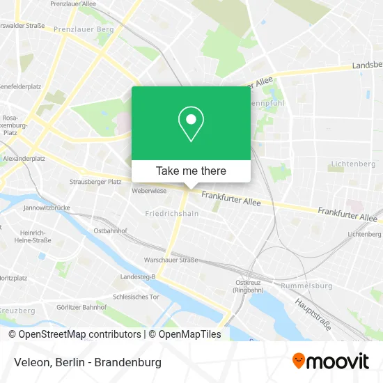 Veleon map