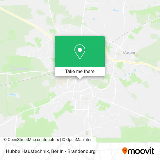Hubbe Haustechnik map
