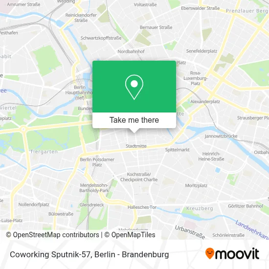 Coworking Sputnik-57 map