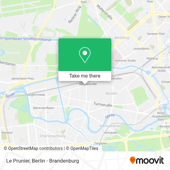 Le Prunier map