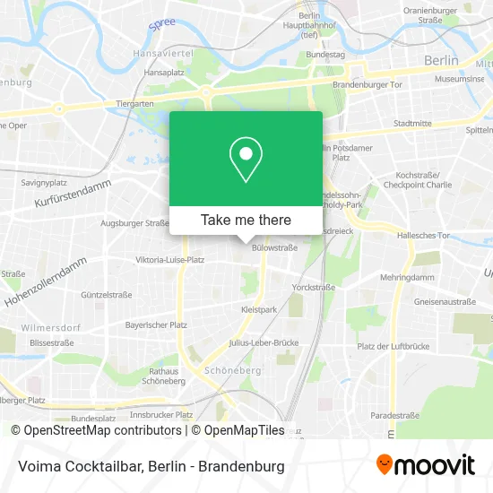 Voima Cocktailbar map