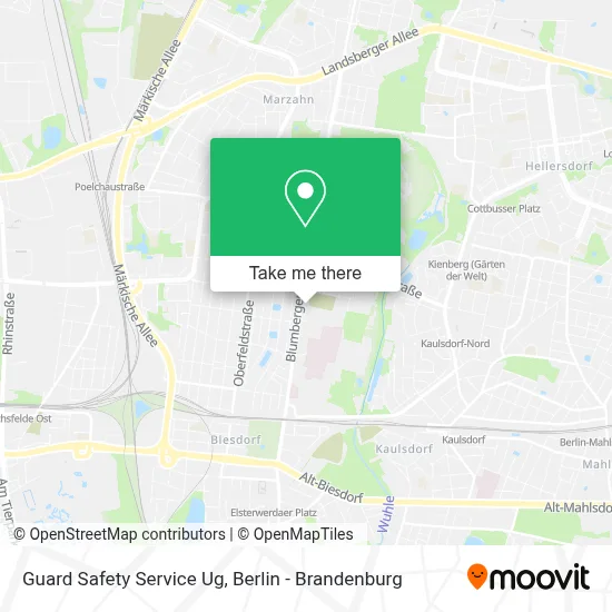 Guard Safety Service Ug map
