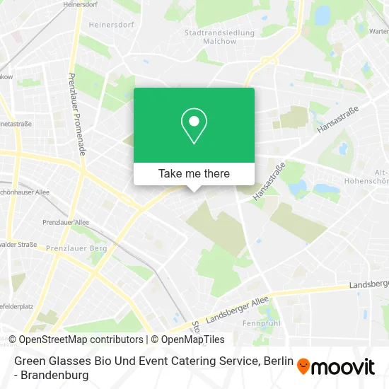 Green Glasses Bio Und Event Catering Service map
