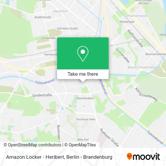 Amazon Locker - Heribert map
