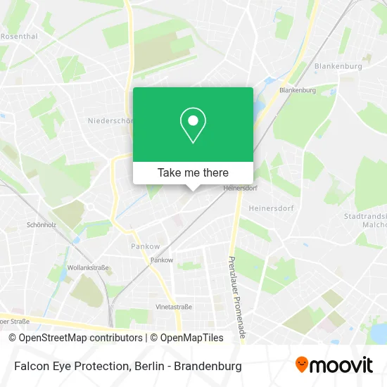 Falcon Eye Protection map