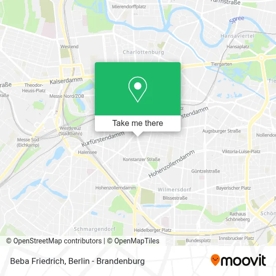 Beba Friedrich map