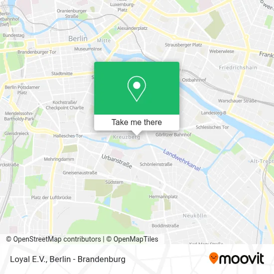 Loyal E.V. map