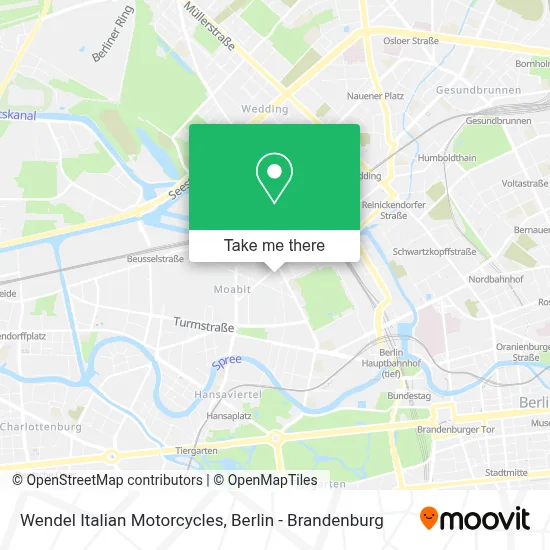 Wendel Italian Motorcycles map
