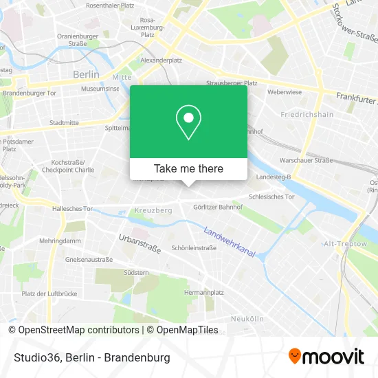 Studio36 map