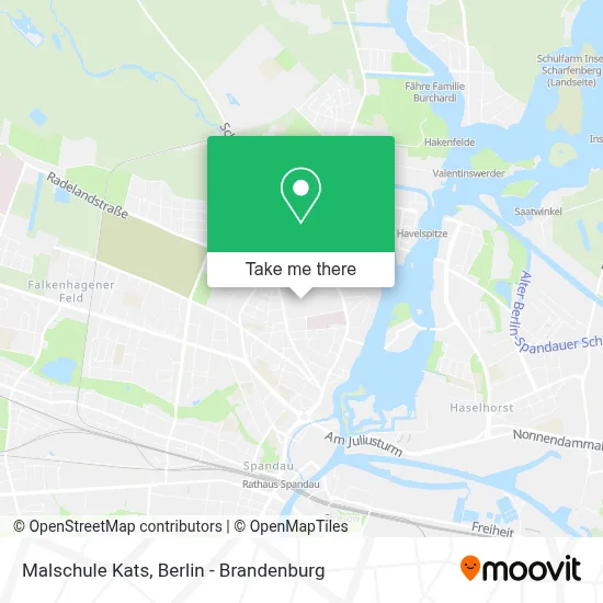 Malschule Kats map