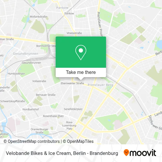Velobande Bikes & Ice Cream map