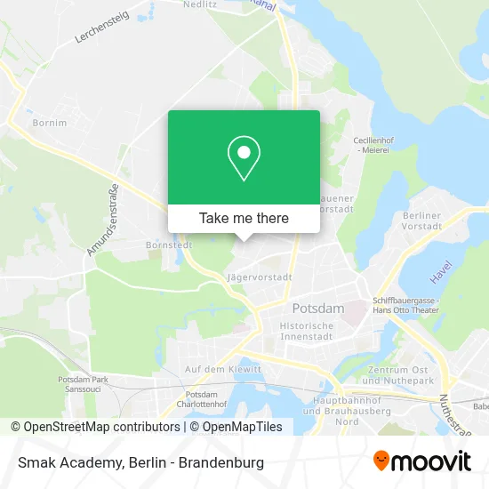 Smak Academy map