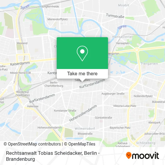 Rechtsanwalt Tobias Scheidacker map