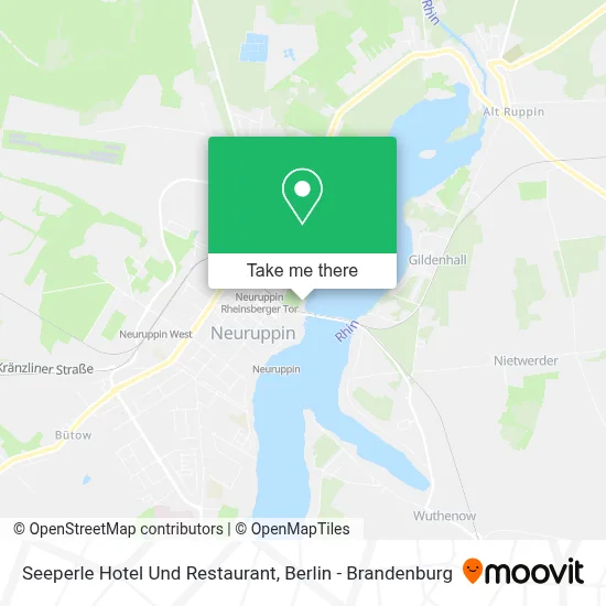 Seeperle Hotel Und Restaurant map