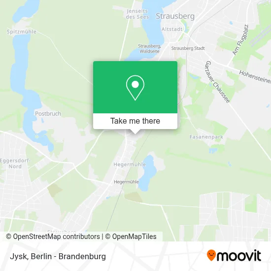 Jysk map