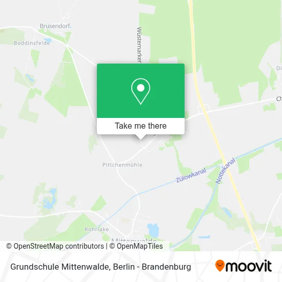 Grundschule Mittenwalde map