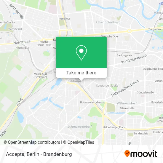 Accepta map