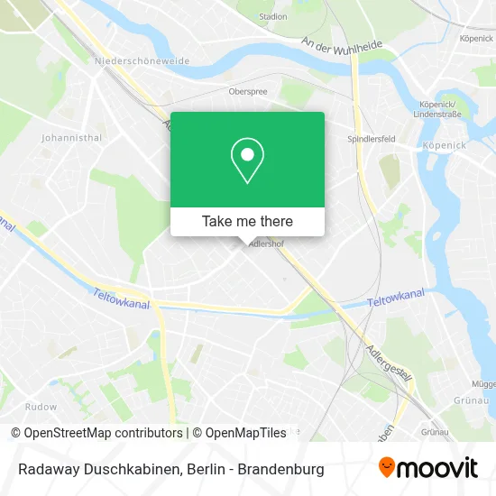 Radaway Duschkabinen map