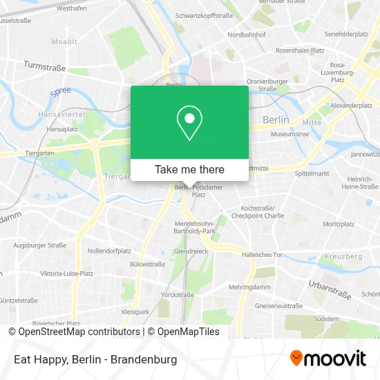 Eat Happy map