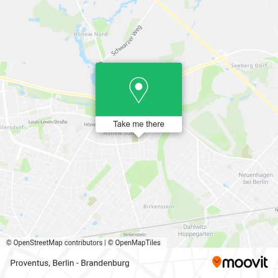 Proventus map
