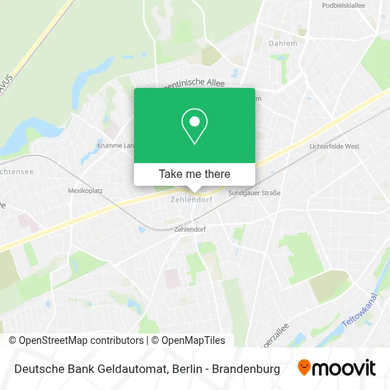 Deutsche Bank Geldautomat map