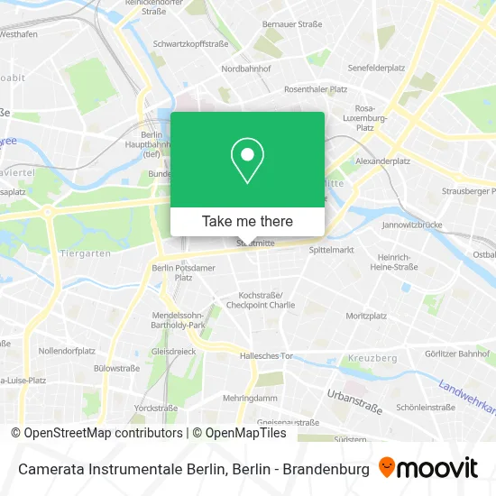 Camerata Instrumentale Berlin map