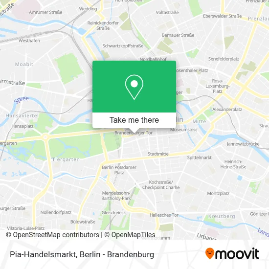 Pia-Handelsmarkt map