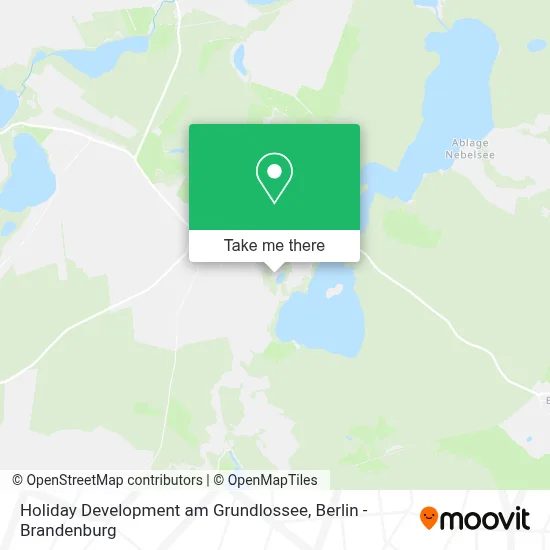Holiday Development am Grundlossee map