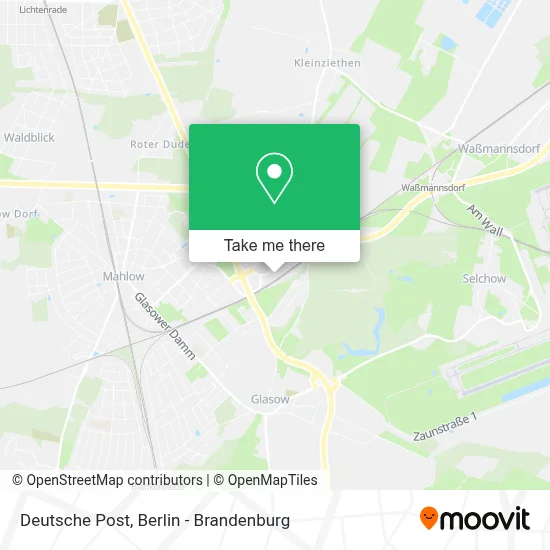 Deutsche Post map