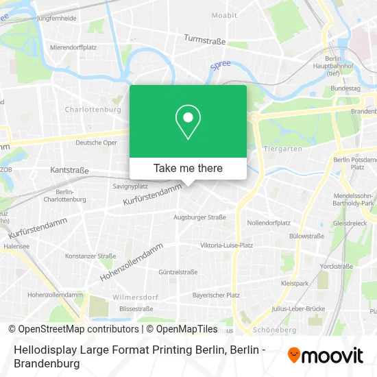 Hellodisplay Large Format Printing Berlin map