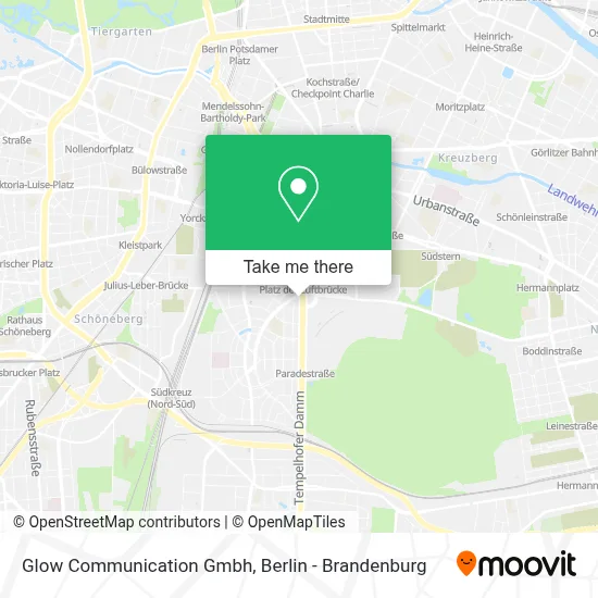 Glow Communication Gmbh map