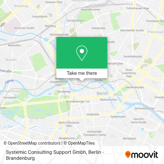 Systemic Consulting Support Gmbh map