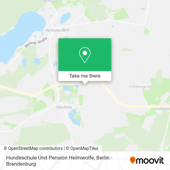 Hundeschule Und Pension Heimwolfe map