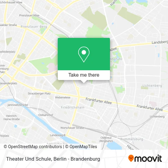 Theater Und Schule map
