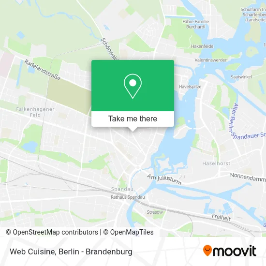 Web Cuisine map