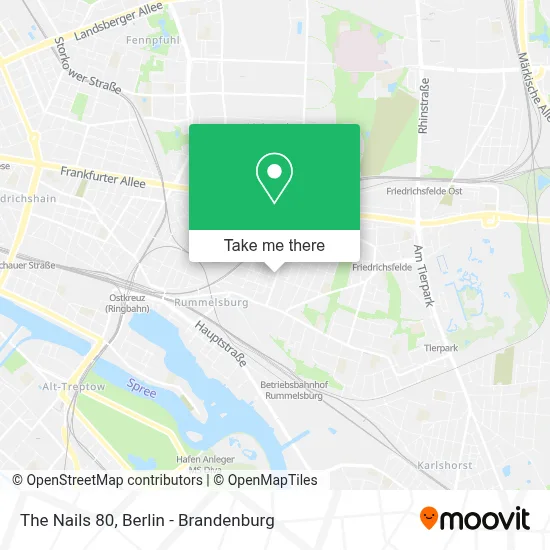 The Nails 80 map