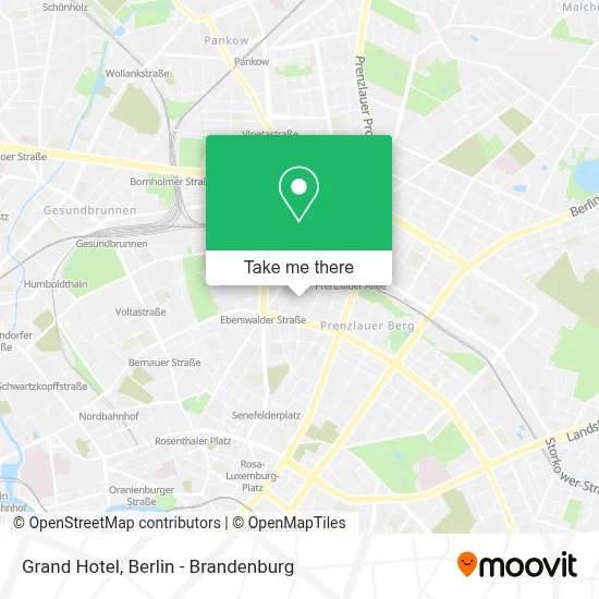 Grand Hotel map