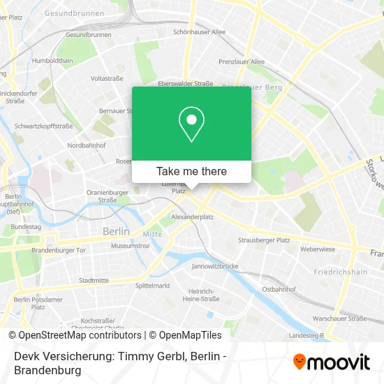 Devk Versicherung: Timmy Gerbl map