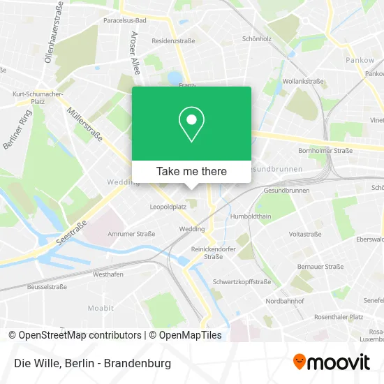 Die Wille map