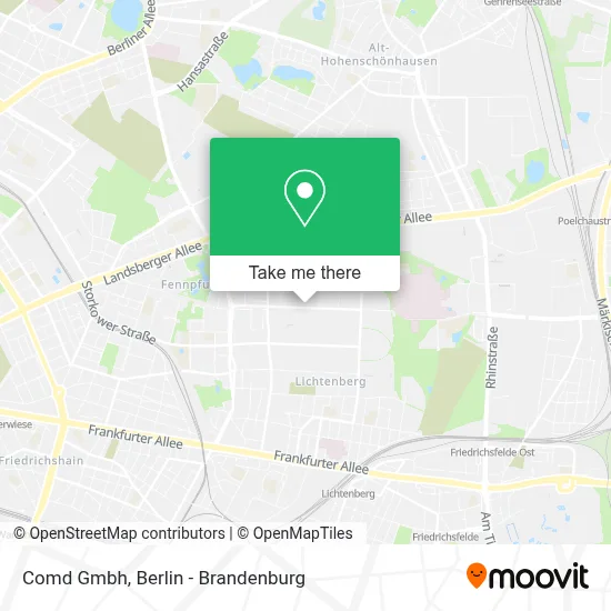 Comd Gmbh map