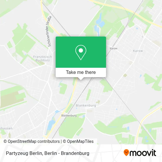 Partyzeug Berlin map