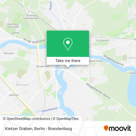 Kietzer Graben map