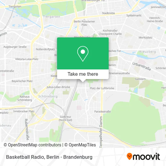 Basketball Radio map